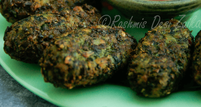 Vegetable Hara Kebab